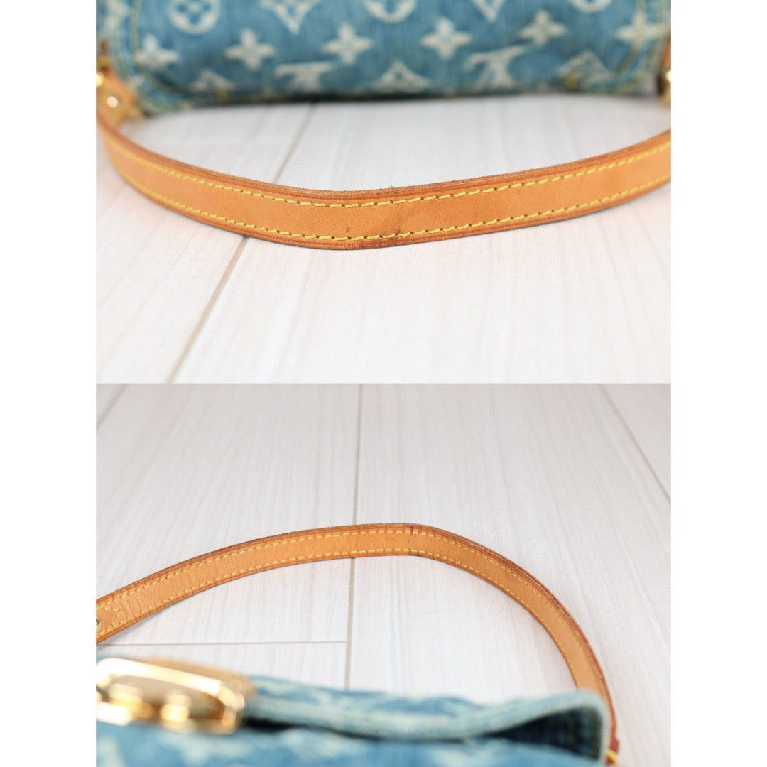 Rank AB ｜  LV Monogram Denim  Shoulder Bag  ｜S24080504