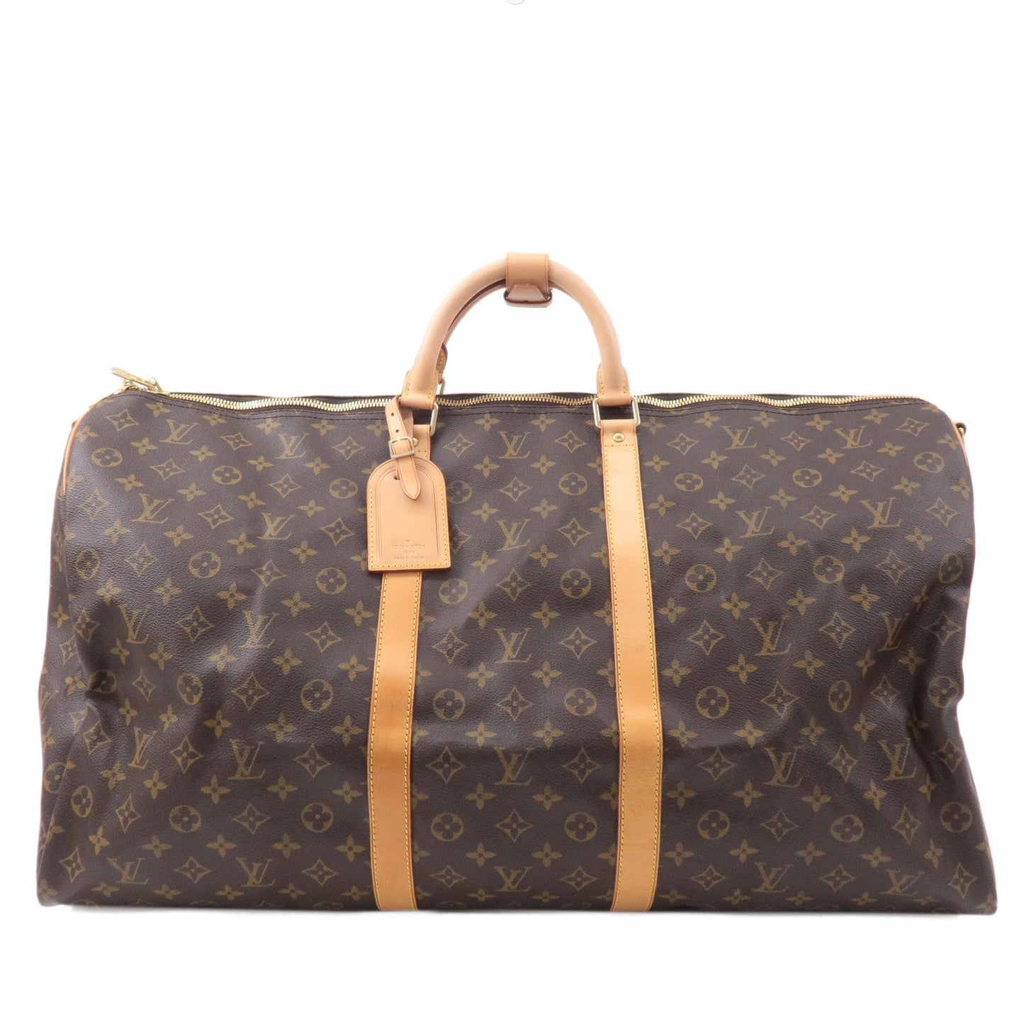 Louis Vuitton Monogram Keep All Bandouliere 60 Boston Bag M41412