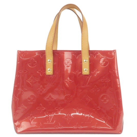 Louis Vuitton Monogram Vernis Lead PM Hand Bag Red M91990
