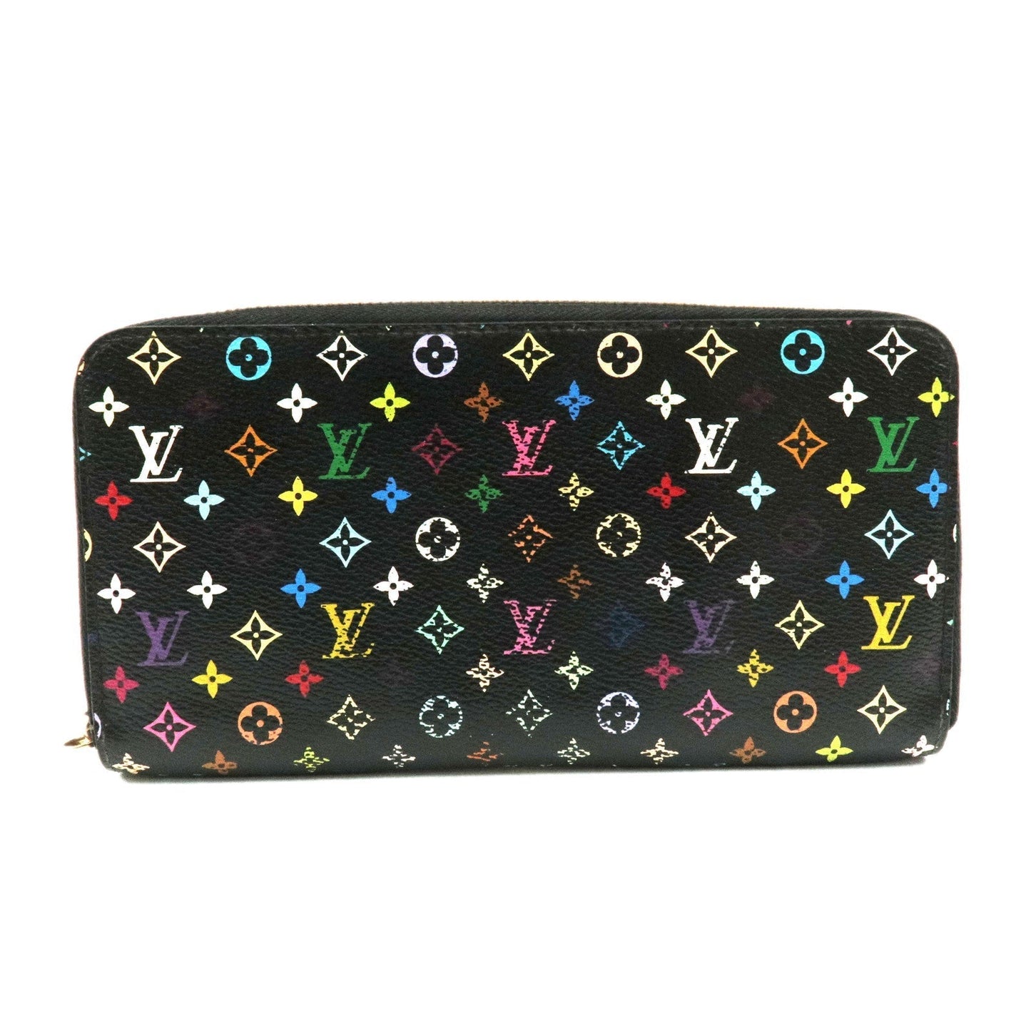 Louis Vuitton Monogram Multi Color Zippy Wallet Long Wallet M60243