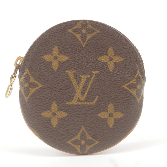 Louis Vuitton Monogram Porte Monnaie Rond Coin Case M61926