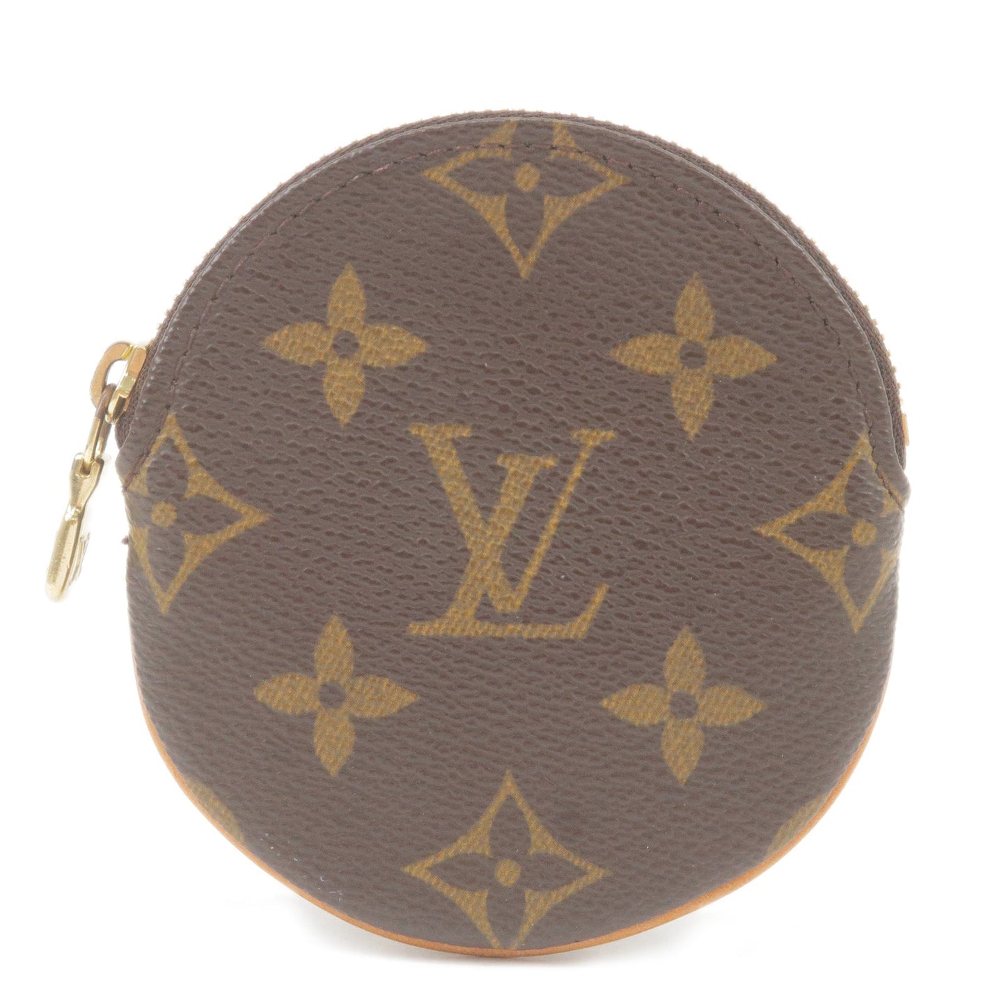 Louis Vuitton Monogram Porte Monnaie Rond Coin Case M61926