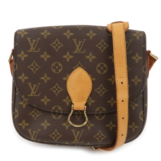 Louis Vuitton Monogram Saint Cloud GM Shoulder Bag Brown M51242
