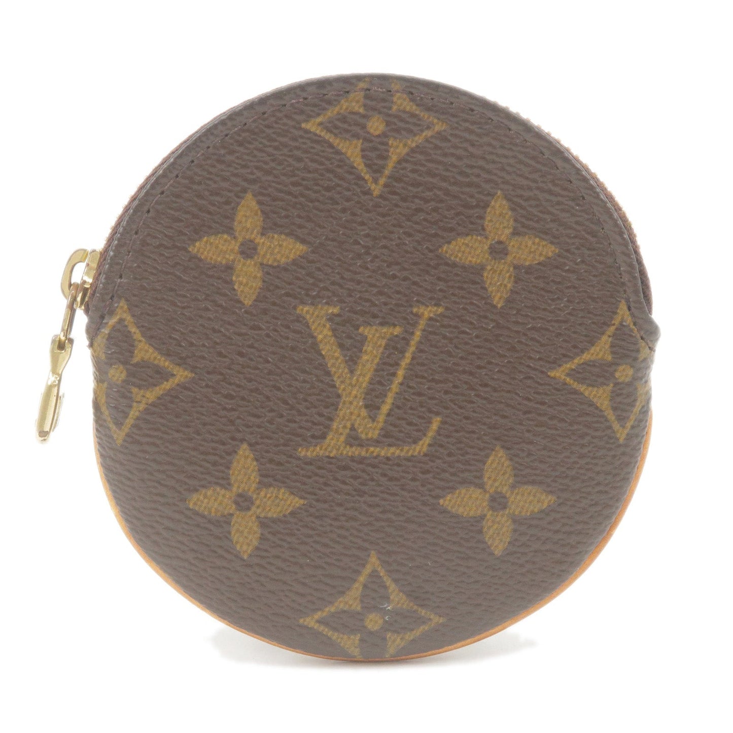 Louis Vuitton Monogram Porte Monnaie Rond Coin Case M61926