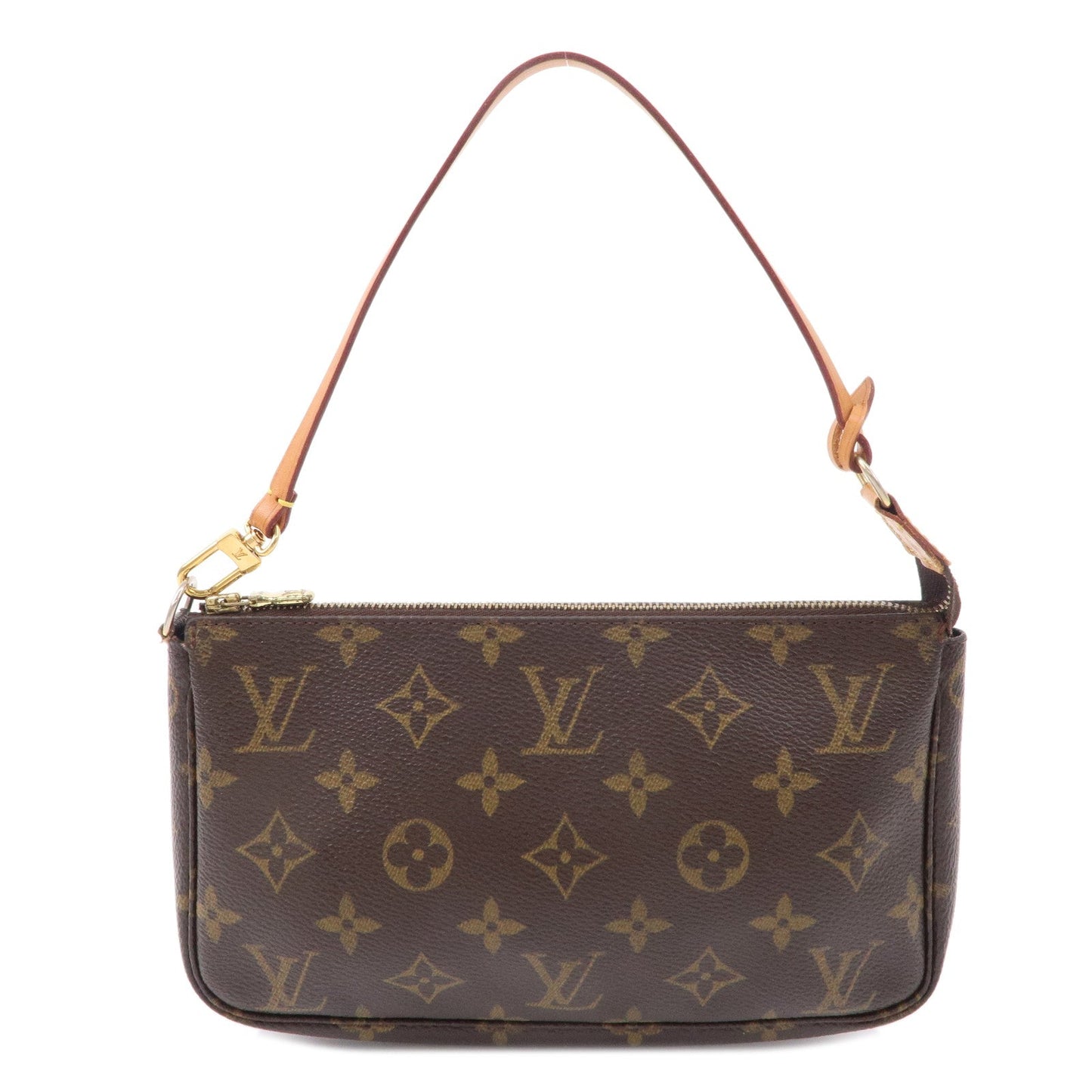 Louis Vuitton Monogram Pochette Accessoir Hand Bag Brown M51980