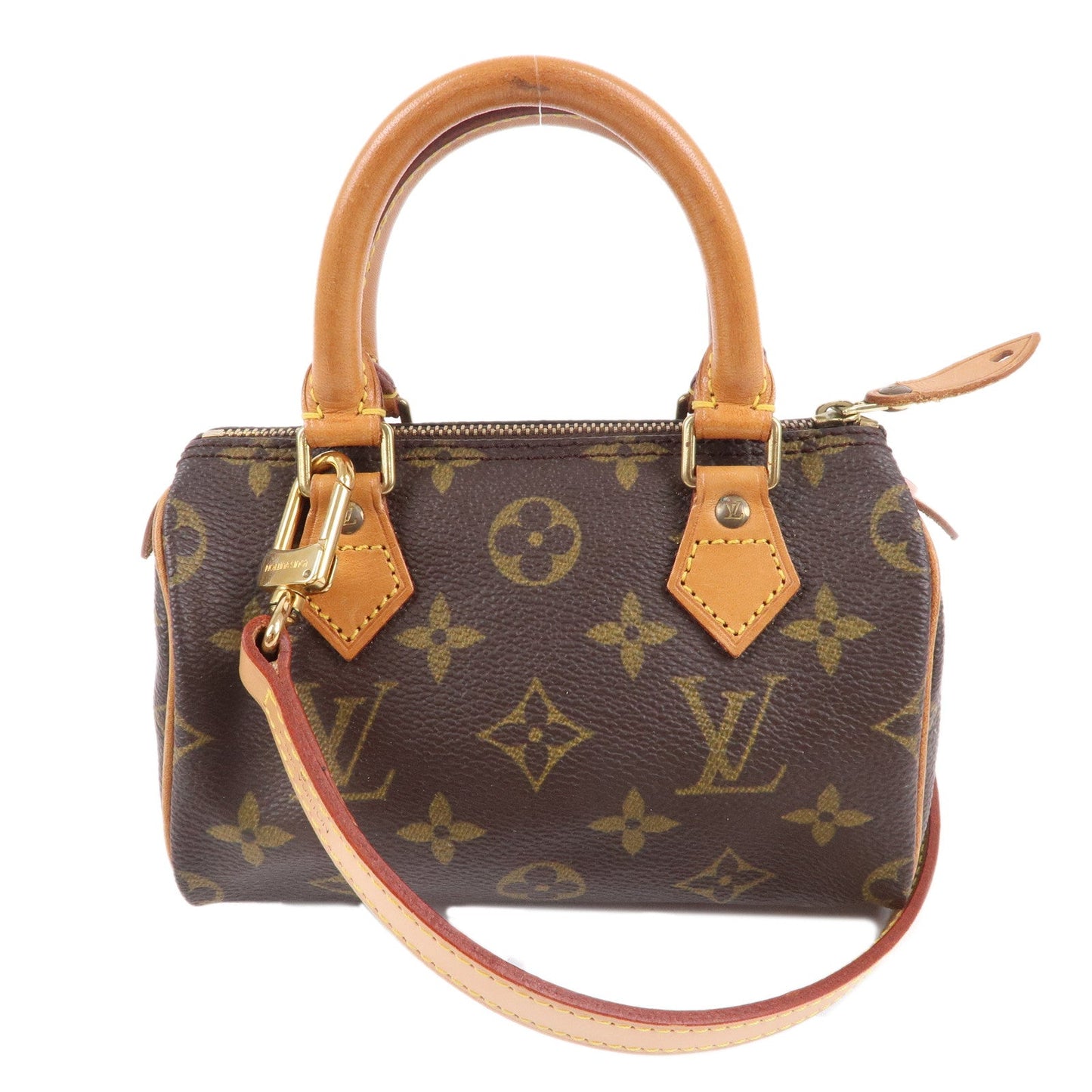 Louis Vuitton Monogram Mini Speedy & Strap M41534 J00144