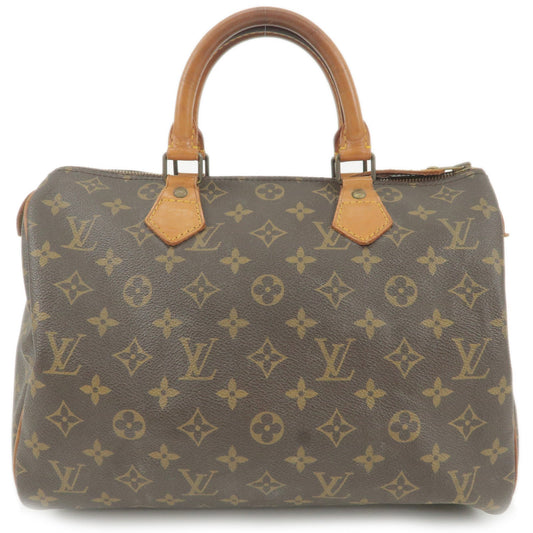Louis Vuitton Monogram Speedy 30 Hand Bag Boston Bag M41526