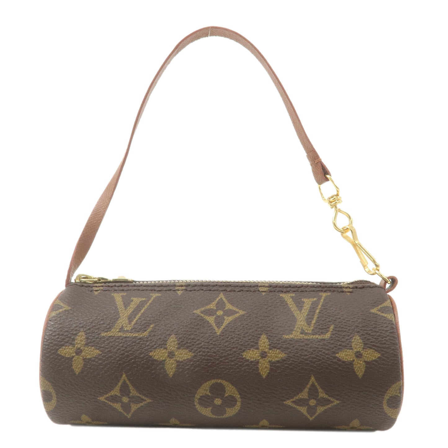 Louis Vuitton Monogram Mini Pouch for Papillon Bag Brown