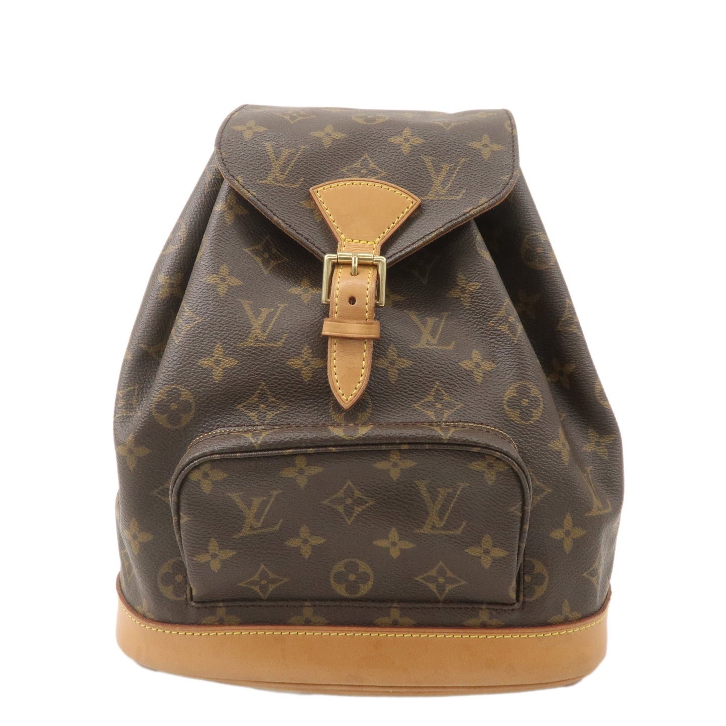 Louis Vuitton Monogram Montsouris MM Back Pack Brown M51136