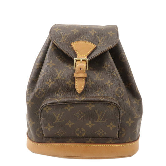 Louis Vuitton Monogram Montsouris MM Back Pack Brown M51136