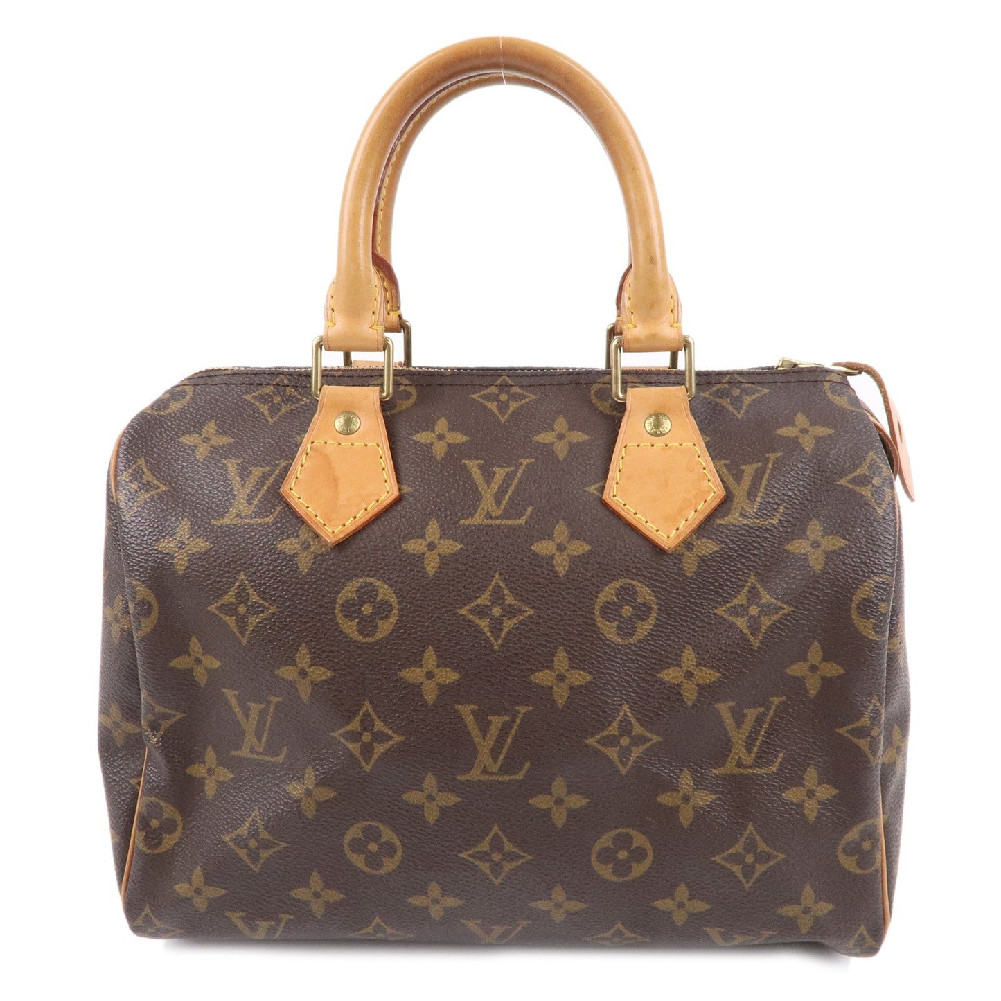 Louis Vuitton Monogram Speedy 25 Hand Bag Boston Bag M41528