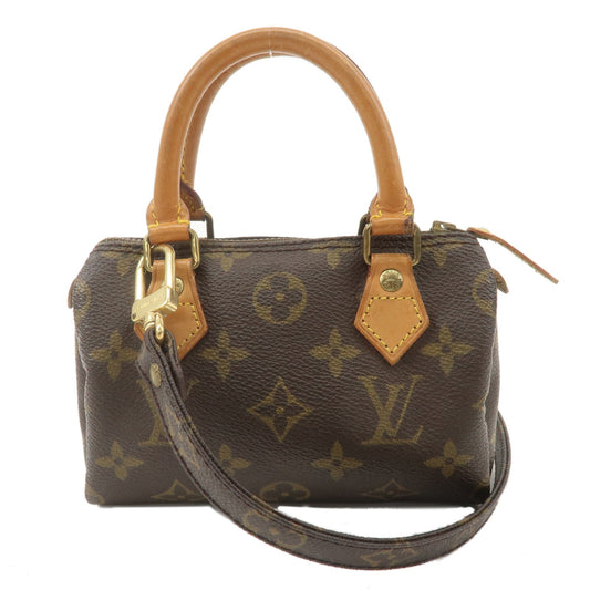 Louis Vuitton Monogram Mini Speedy & Strap M41534 J75010