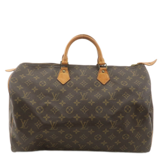 Louis Vuitton Monogram Speedy 40 Hand Bag Boston Bag M41522