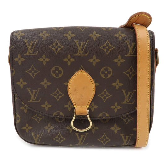 Louis Vuitton Monogram Saint Cloud GM Shoulder Bag Brown M51242