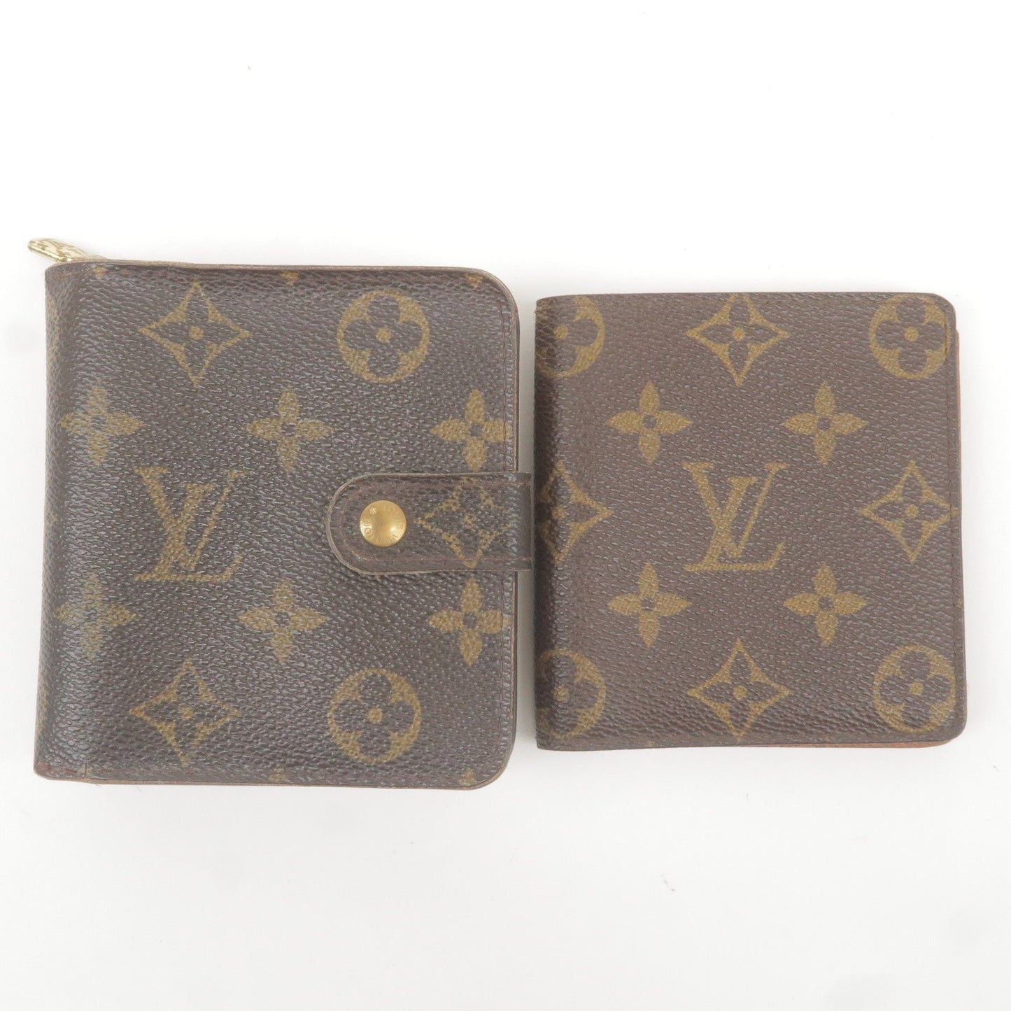 Louis Vuitton Set of 2  Monogram Small Wallet M61667 M60929