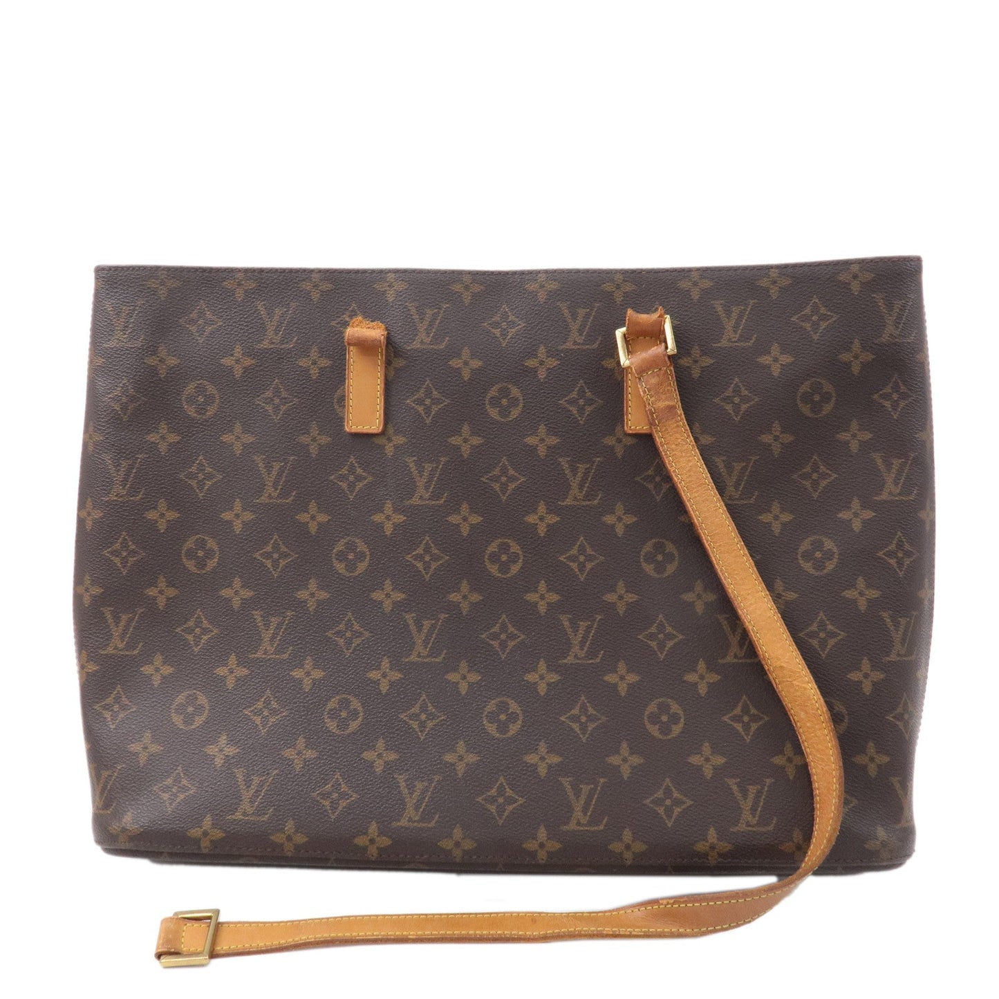 Louis Vuitton Monogram Luco Tote Bag Hand Bag Brown M51155