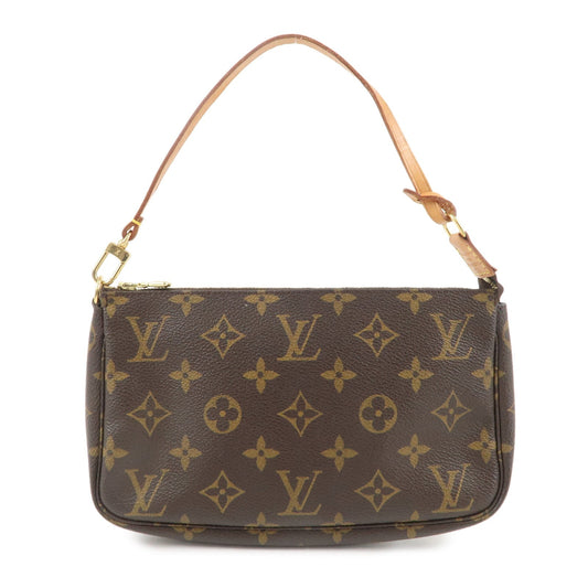 Louis Vuitton Monogram Pochette Accessoires Brown M51980