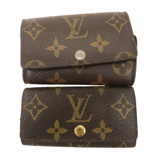 Louis Vuitton Monogram Set of 2 Multicles Key Case M62631 M62630
