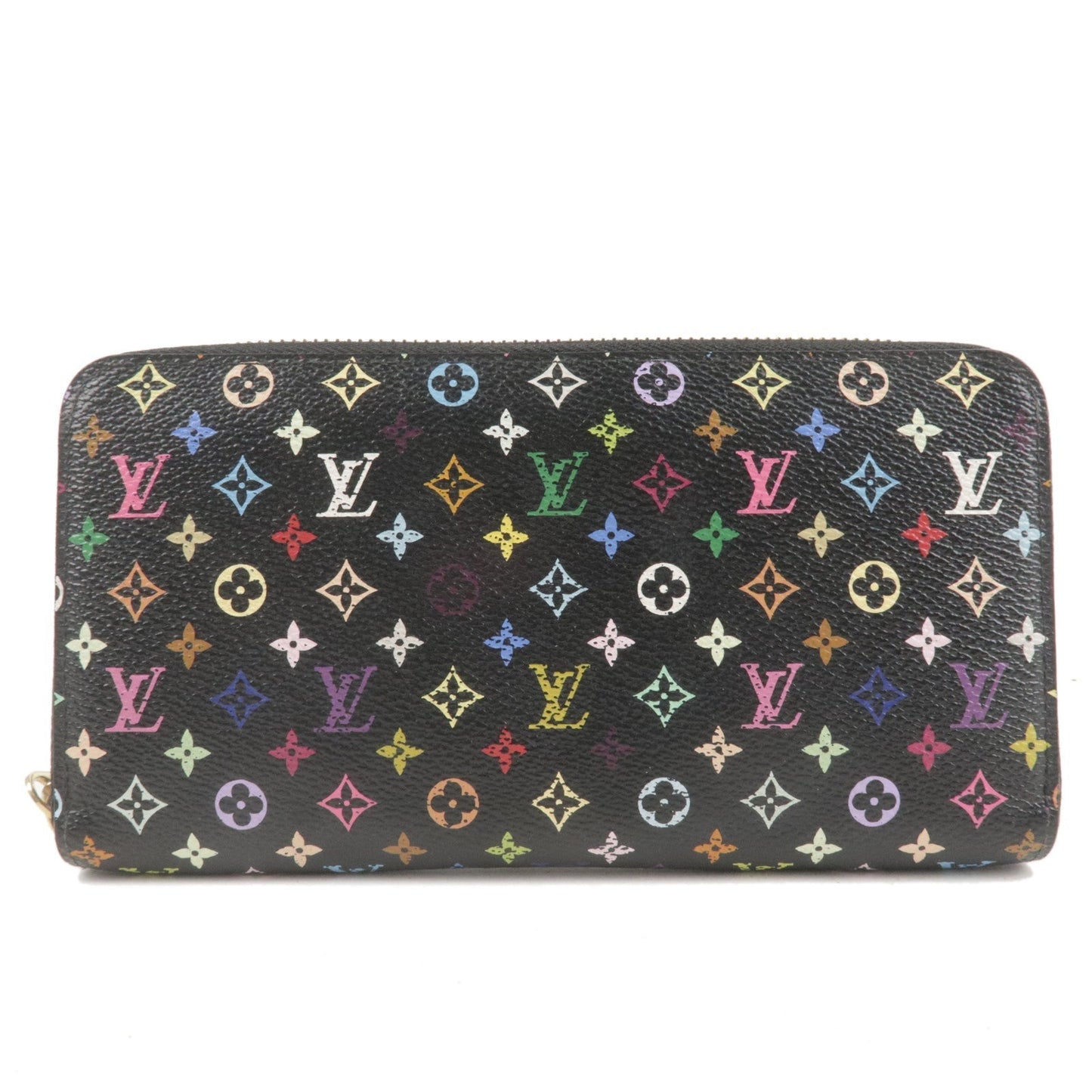 Louis Vuitton Monogram Multi Color Zippy Wallet Long Wallet M60243