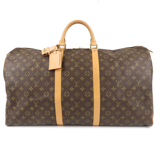 Louis Vuitton Monogram Keep All 60 Boston Travel Bag M41422