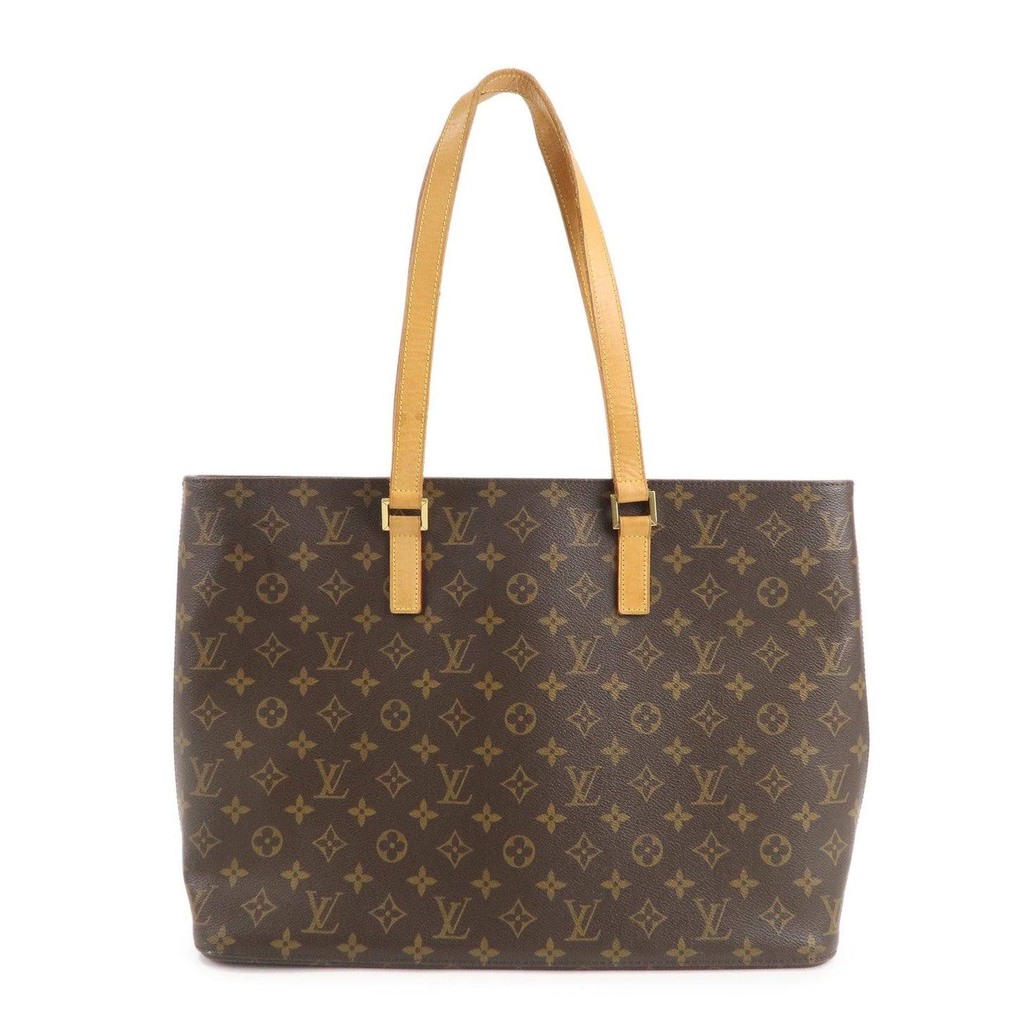 Louis Vuitton Monogram Luco Tote Bag Hand Bag Brown M51155
