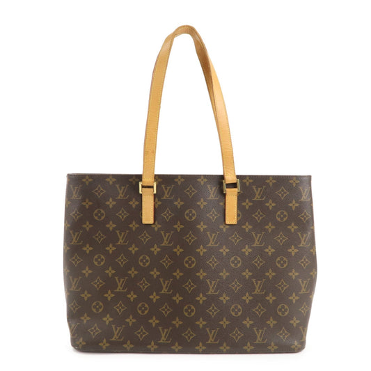 Louis Vuitton Monogram Luco Tote Bag Hand Bag Brown M51155