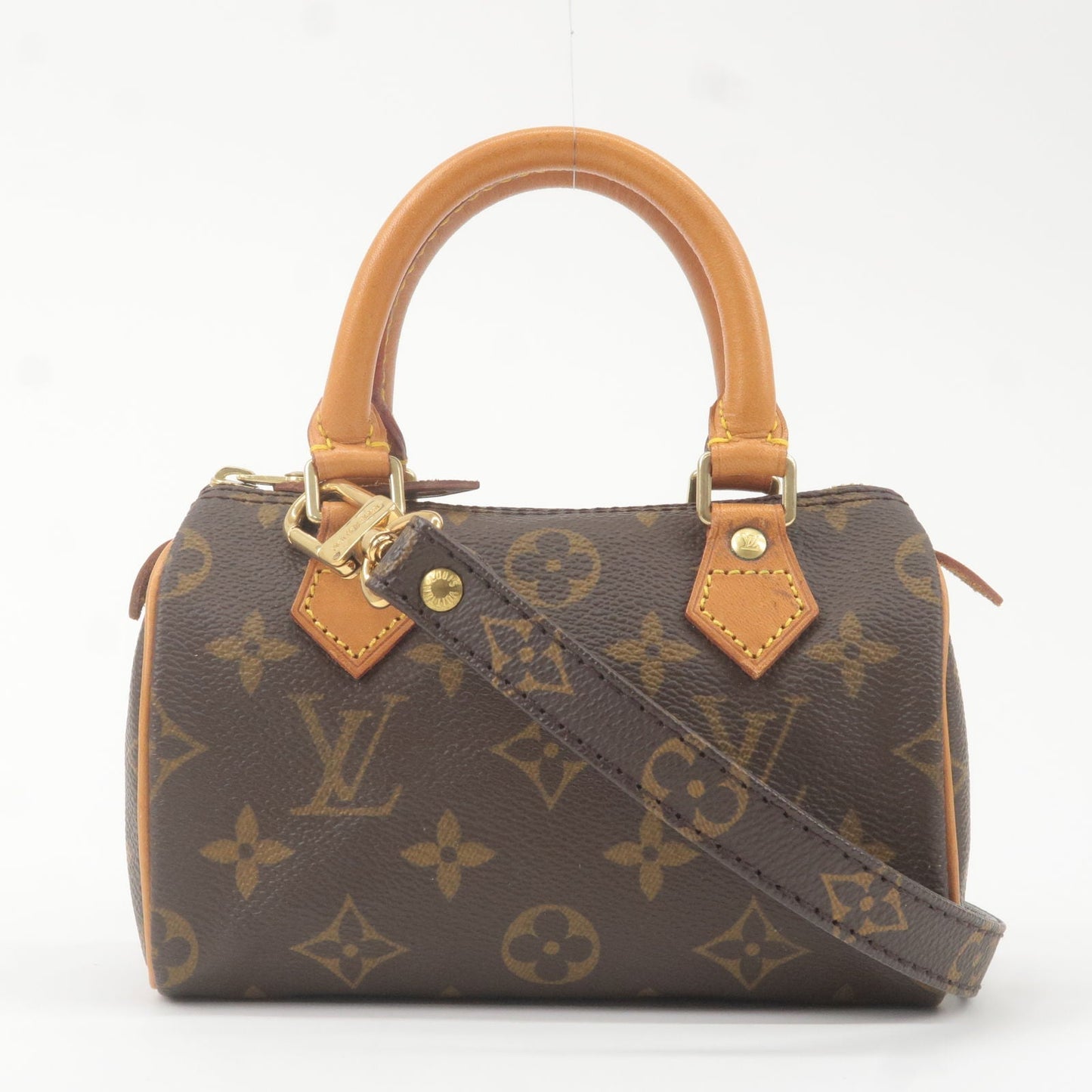 Louis Vuitton Monogram Mini Speedy & Shoulder Strap M41534/J75010