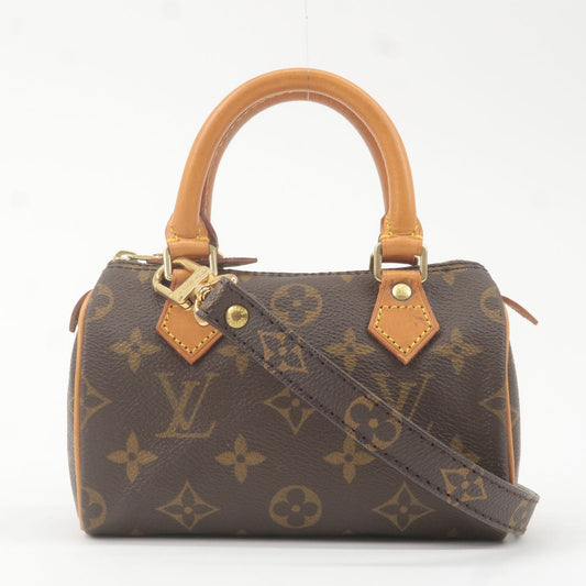 Louis Vuitton Monogram Mini Speedy & Shoulder Strap M41534/J75010