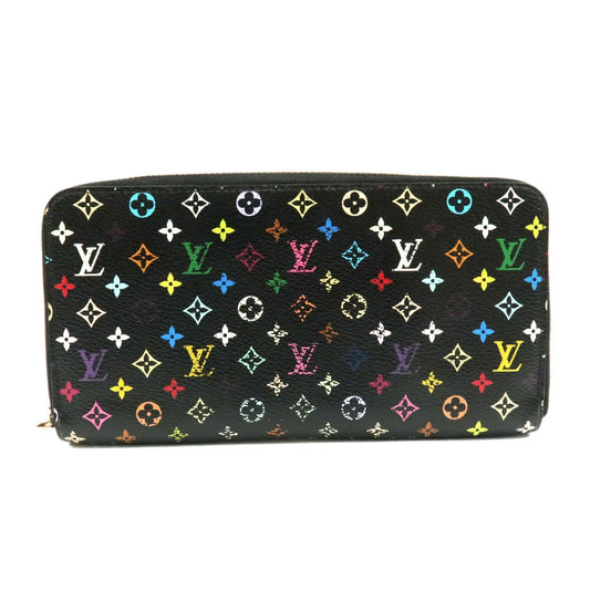 Louis Vuitton Monogram Multi Color Zippy Wallet Long Wallet M60243