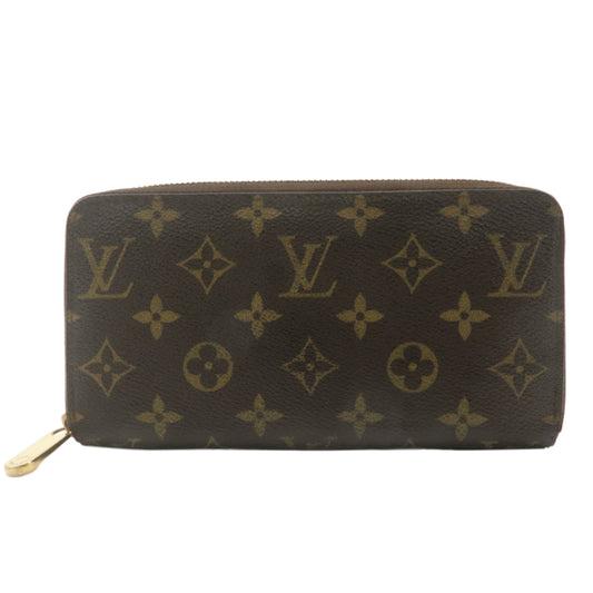 Louis Vuitton Monogram Zippy Wallet Zip Around Long Wallet M60017