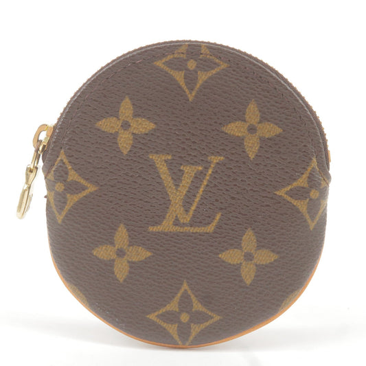 Louis Vuitton Monogram Porte Monnaie Rond Coin Case M61926