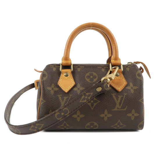 Louis Vuitton Monogram Mini Speedy & Strap M41534 J75010