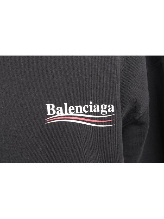Luxury Balenciaga  Wave logo hoodie L