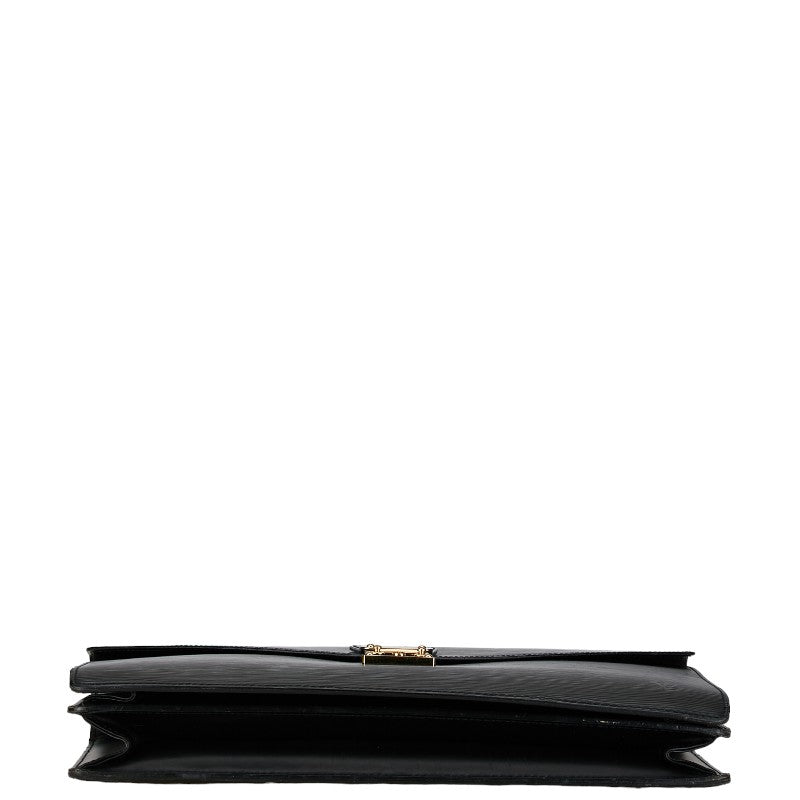 Louis Vuitton Epi Celebrity Concierge Business Bag Briefcase Paper Bag M54422 Black Leather  Louis Vuitton