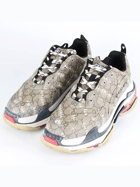 Gucci Luxury Balenciaga  Hacker Triple S Ebony 41 260