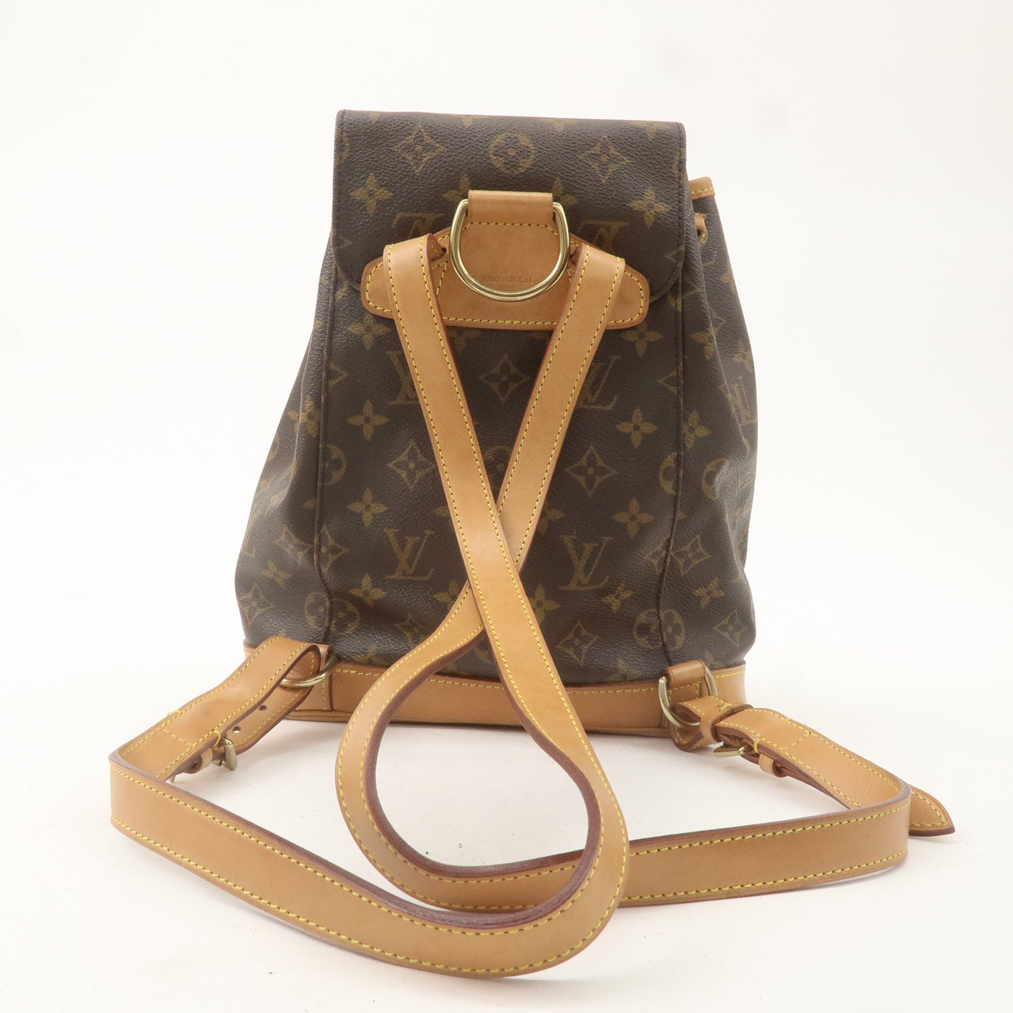 Louis Vuitton Monogram Montsouris MM Back Pack Brown M51136