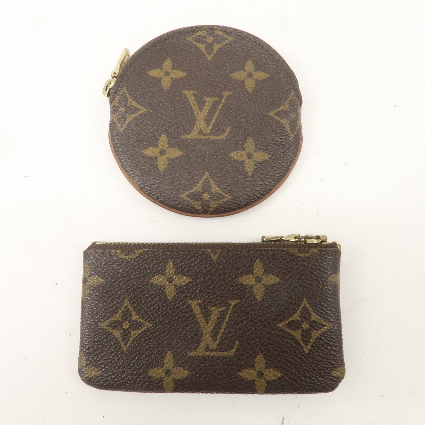 Louis Vuitton Monogram Set of 2 Coin Case M61926 M62650