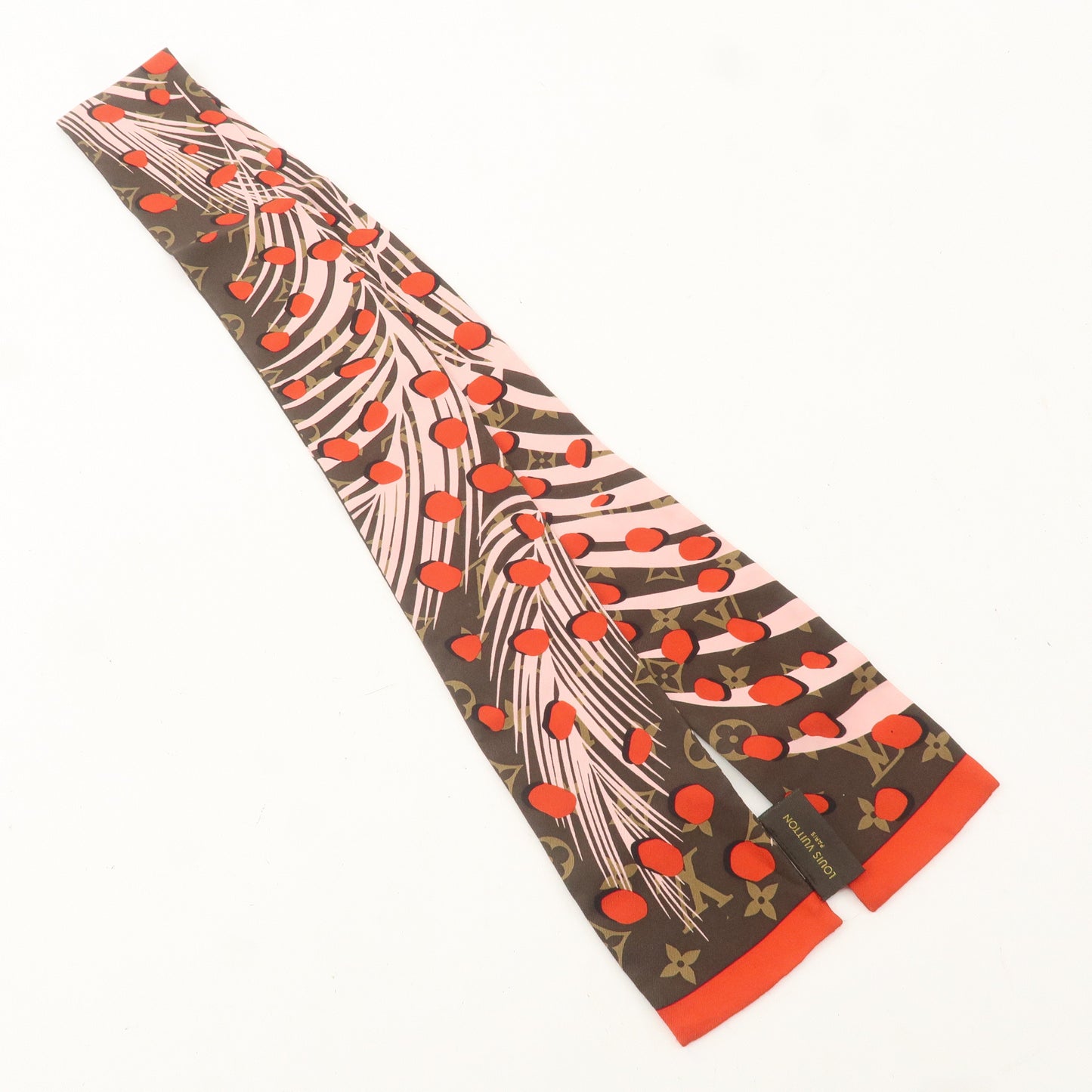 Louis Vuitton Monogram Bandeau Jungle 100% Silk Scarf M71118
