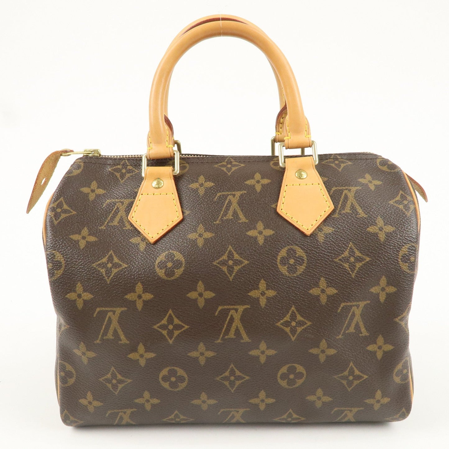 Louis Vuitton Monogram Speedy 25 Hand Bag Boston Bag M41528