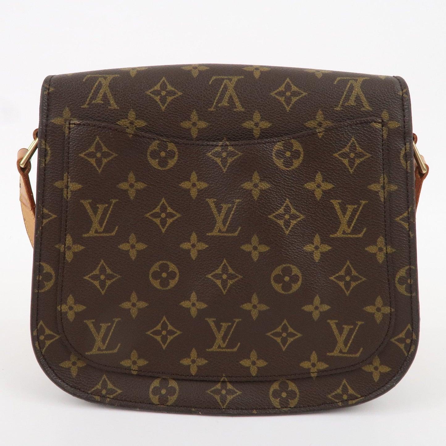 Louis Vuitton Monogram Saint Cloud GM Shoulder Bag Brown M51242