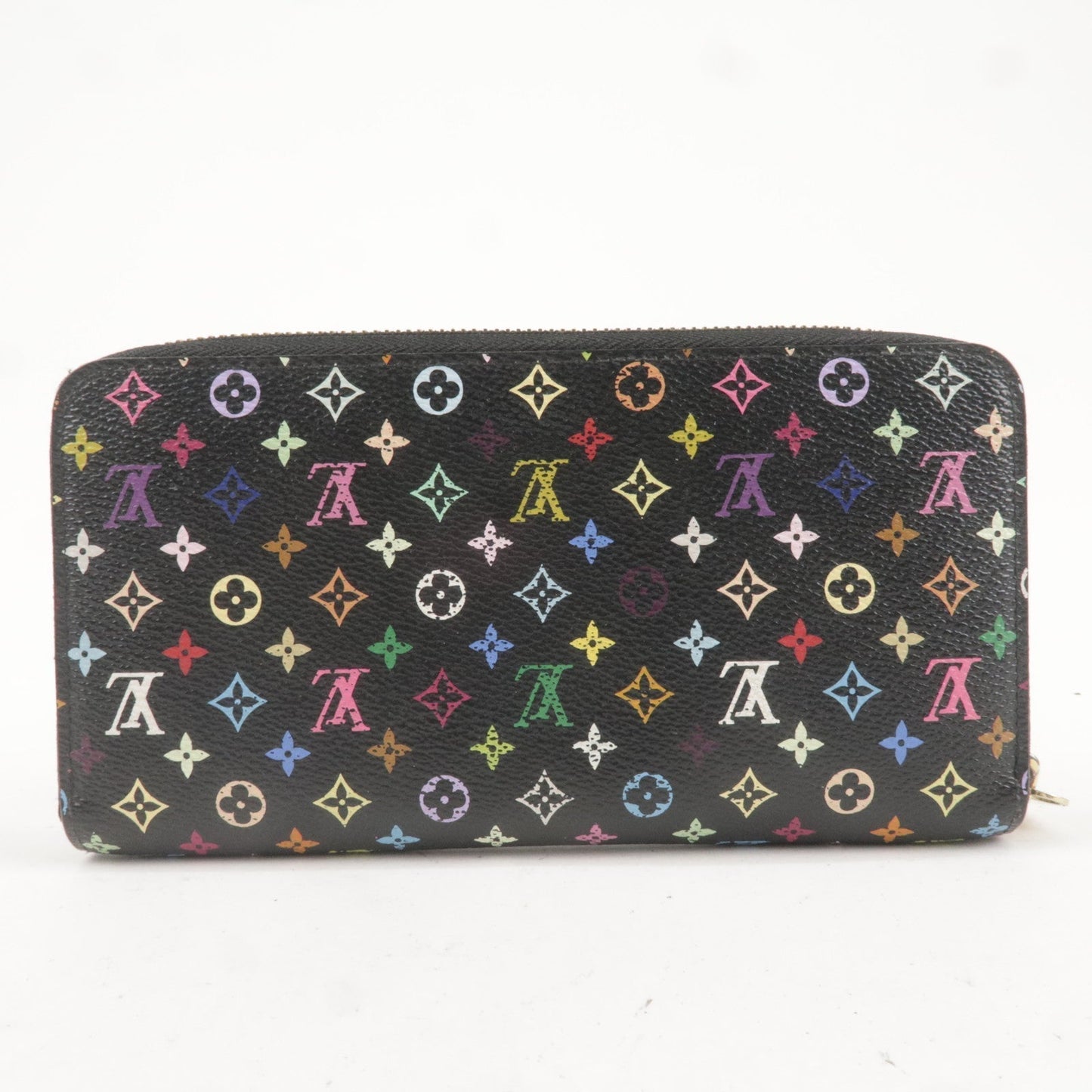 Louis Vuitton Monogram Multi Color Zippy Wallet Long Wallet M60243
