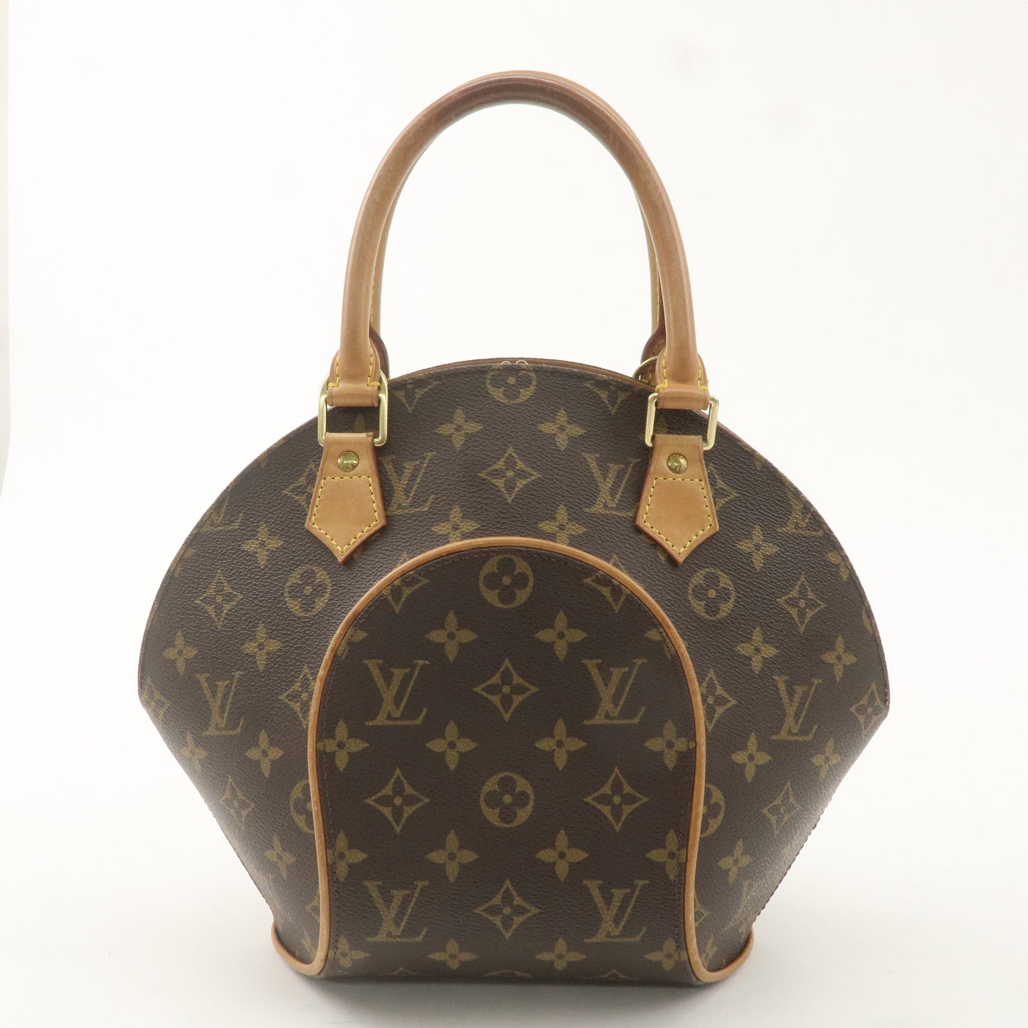 Louis Vuitton Monogram Ellipse PM Hand Bag Brown M51127