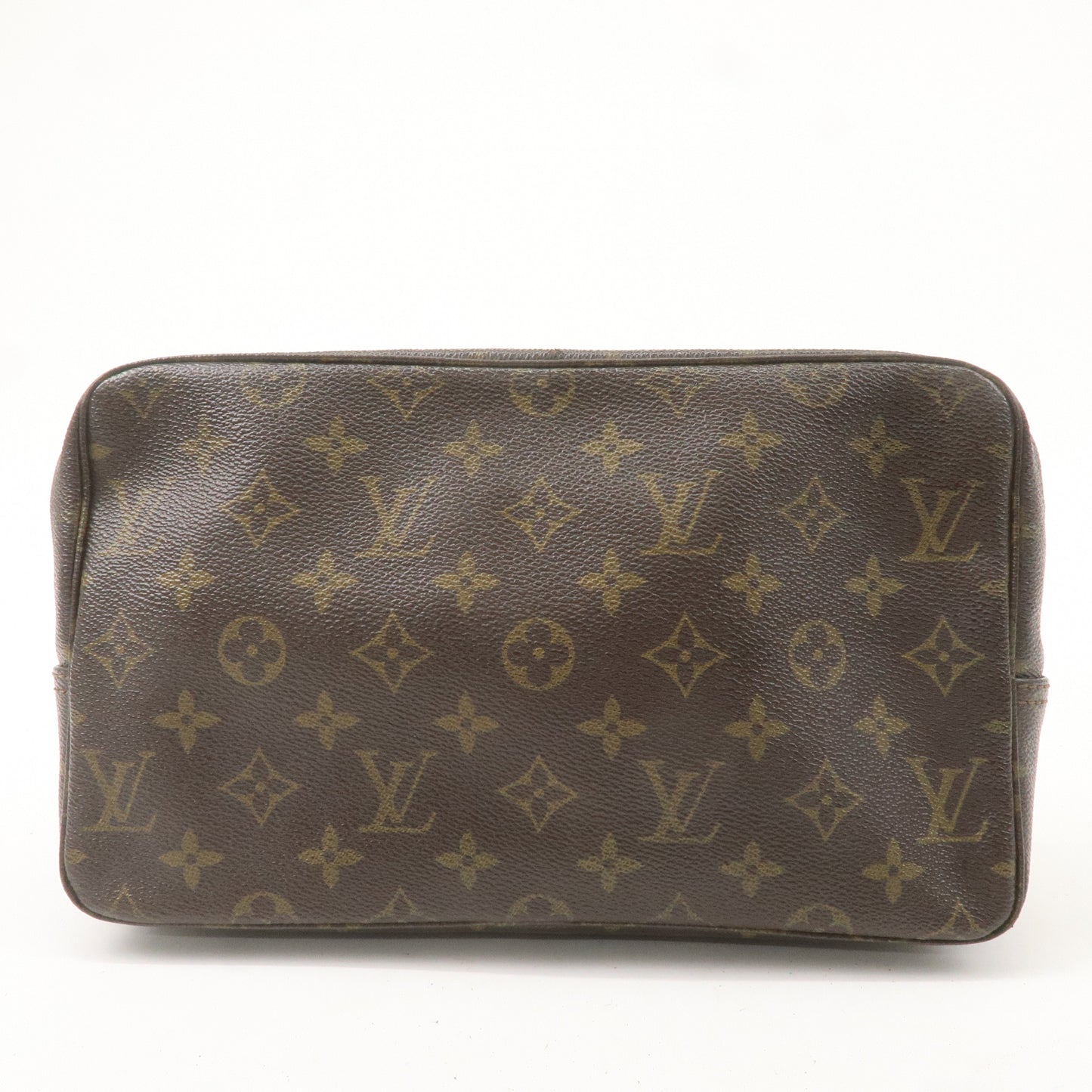 Louis Vuitton Monogram Trousse Toilette 28 Pouch Brown M47522