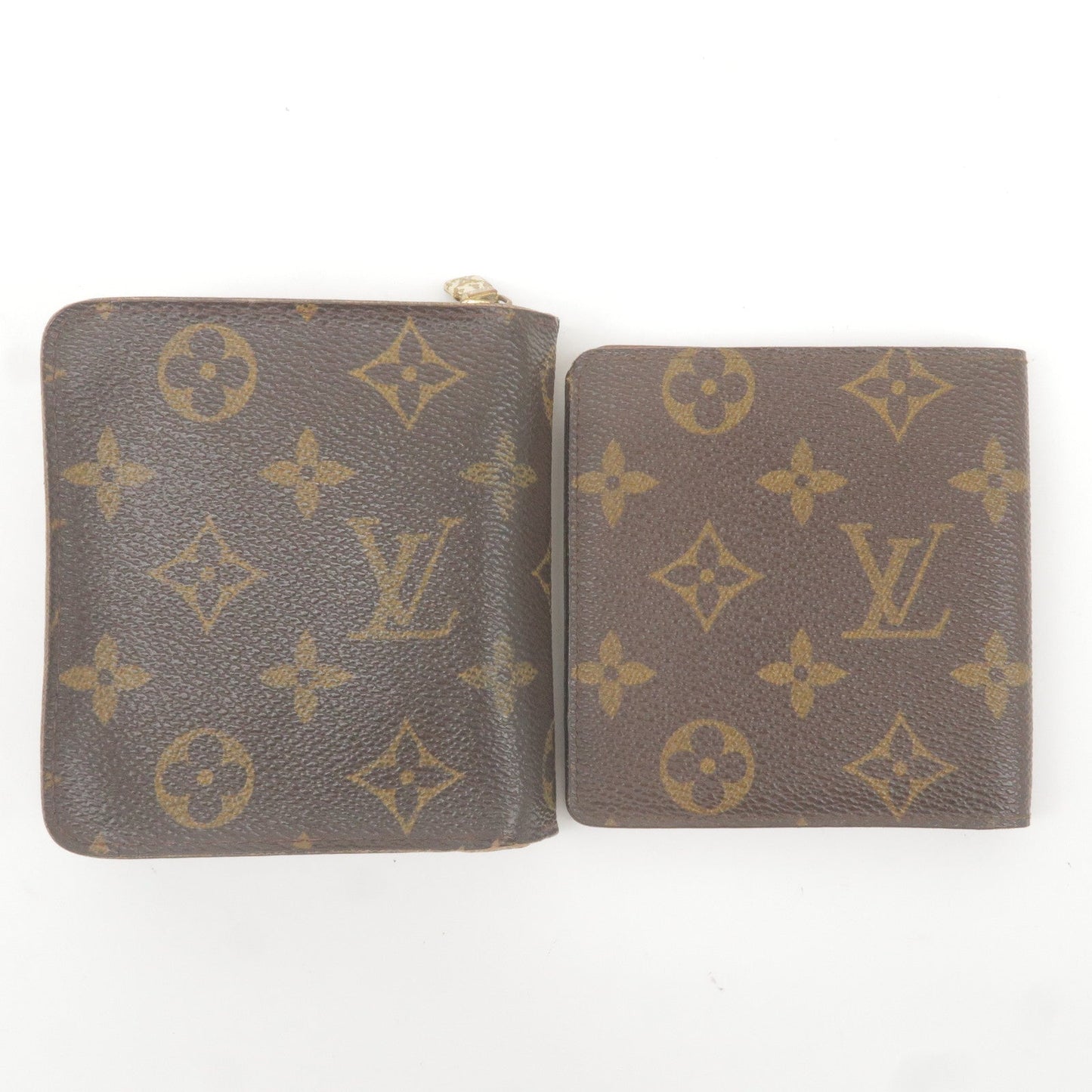 Louis Vuitton Set of 2  Monogram Small Wallet M61667 M60929