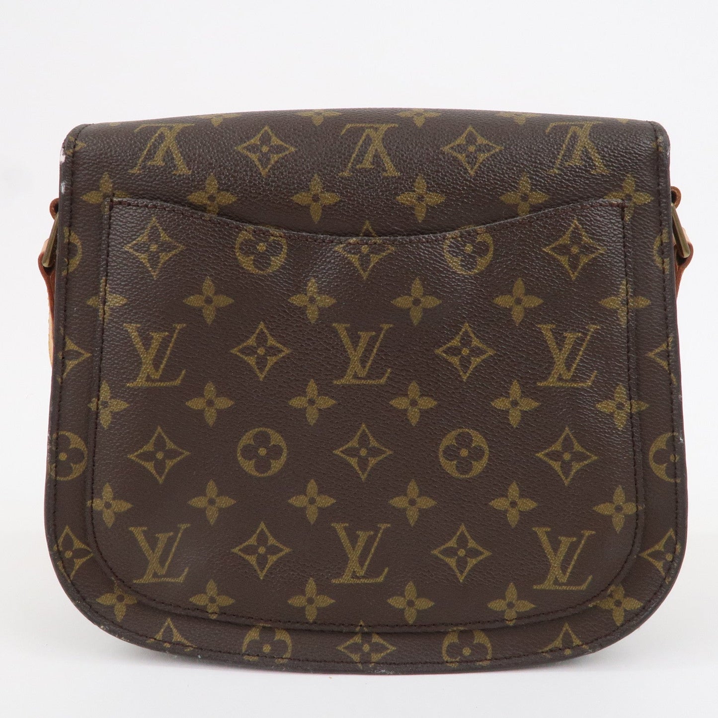 Louis Vuitton Monogram Saint Cloud GM Shoulder Bag Brown M51242