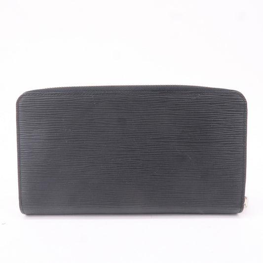 Louis Vuitton Epi Zippy Organizer Wallet Black Noir M63852