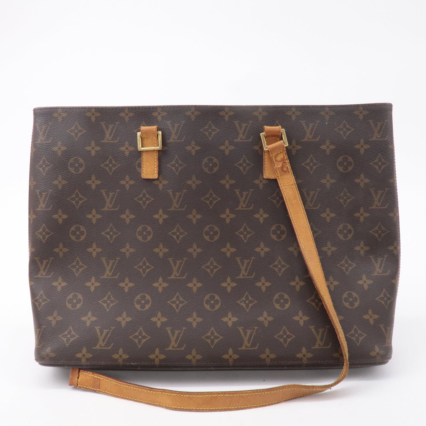 Louis Vuitton Monogram Luco Tote Bag Hand Bag Brown M51155