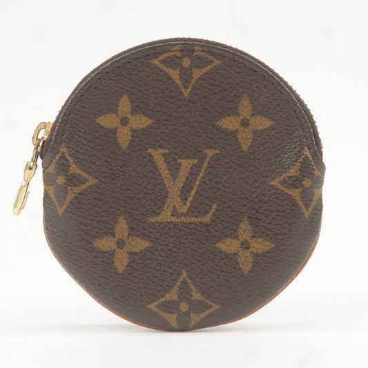 Louis Vuitton Monogram Porte Monnaie Rond Coin Case M61926