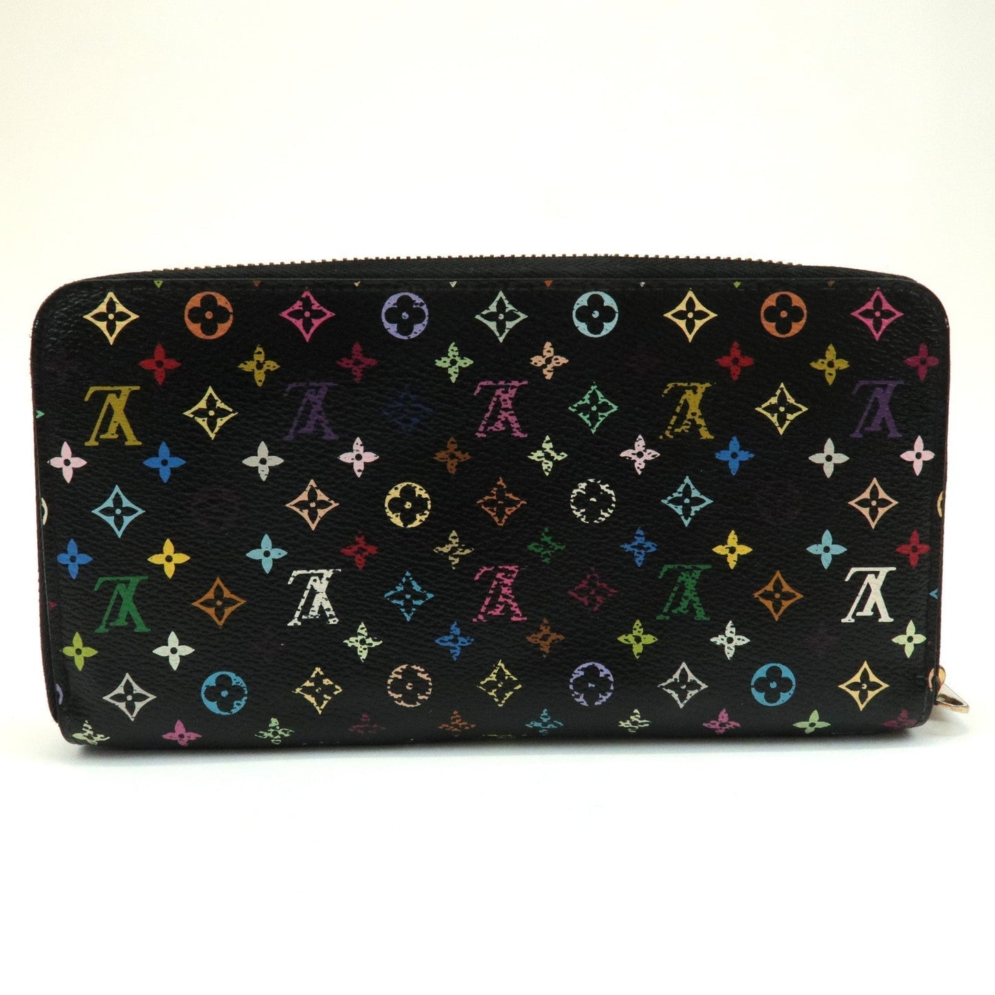 Louis Vuitton Monogram Multi Color Zippy Wallet Long Wallet M60243