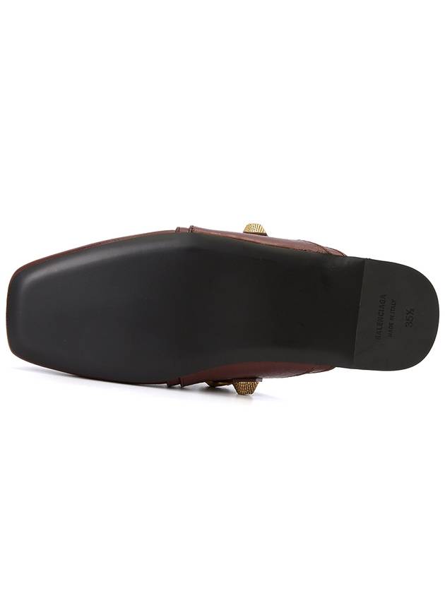 Luxury Balenciaga  Cosy Cagole Bloafer Brown